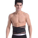 Breathable Mesh Lumbar Support Belt with Four Steel Stays — view 2