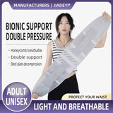 Breathable Adjustable Lumbar Support Belt — view 4