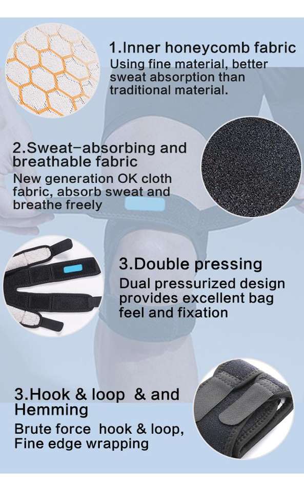 Adjustable Patella Knee Support Strap — view 5